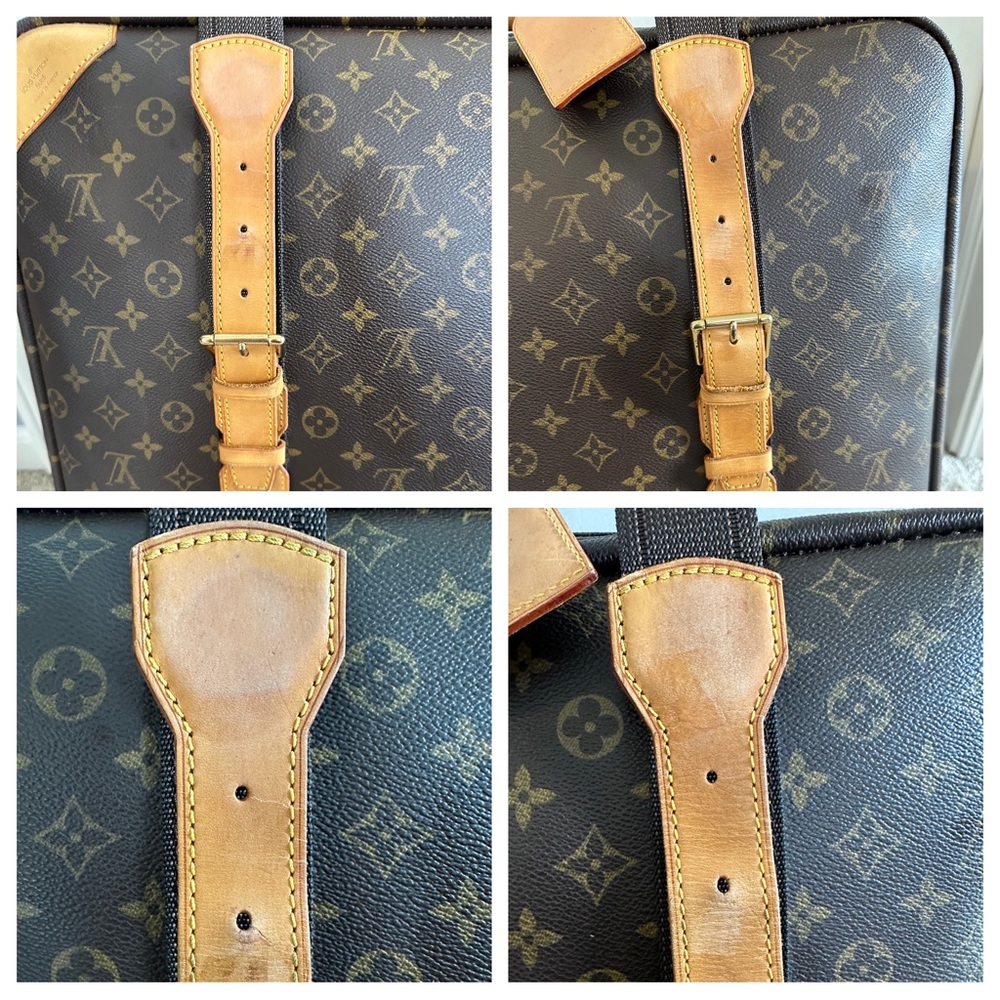 Louis Vuitton Monogram Satellite 60 Travel Suitcase with COA - EUC - Picture 10 of 16